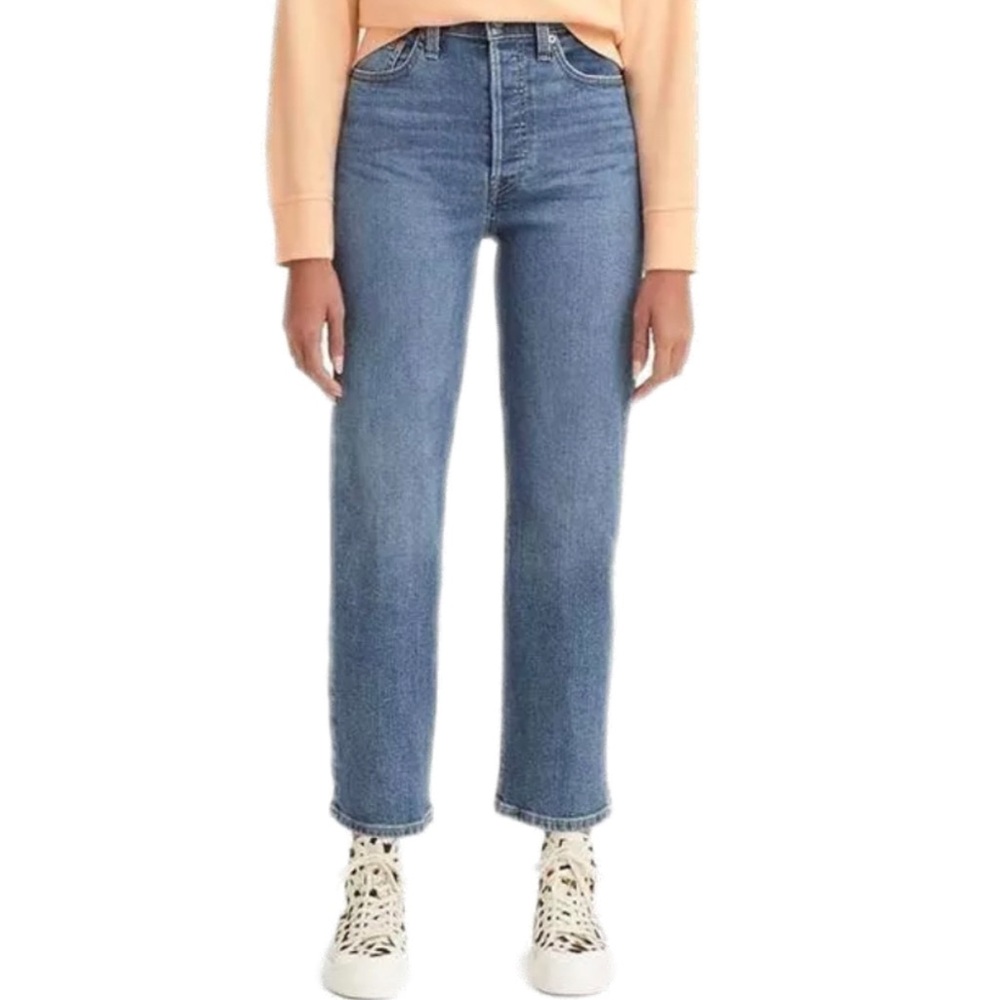 high waisted Leviโs | ankle jeans | high waisted jeans | 90โs denim - Picture 9 of 9